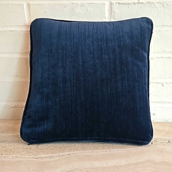 Needlepoint Floral Accent Pillow - Picture 4 of 6